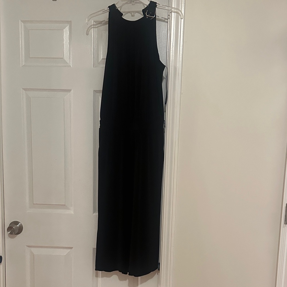 Michael Kors Black Sleeveless Jumpsuit